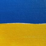 Bild in den Farben der ukrainischen Flagge, Bild: Wokandapix via Pixabay